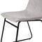Flash Furniture 18" Light Gray LeatherSoft Dining Chairs, 2PK ET-ER18345-18-LG-BK-GG - alternate 10